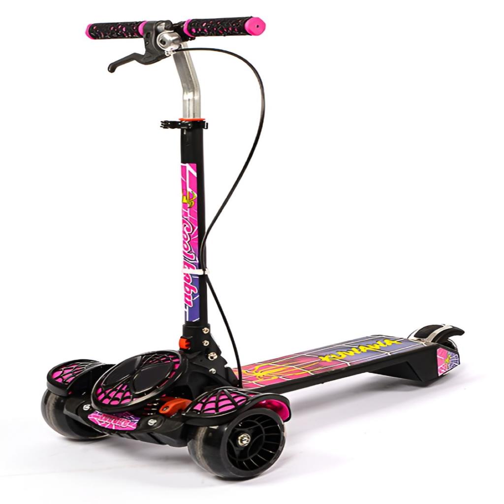 Kids LED Light-Up 3-Wheel Scooter